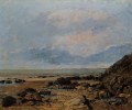 Rocky Seashore realistischer Maler Gustave Courbet